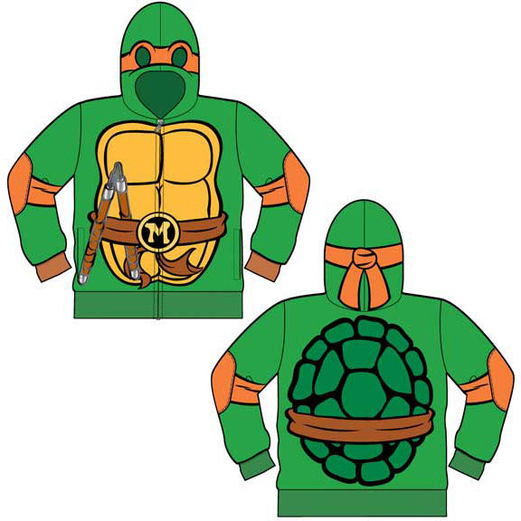 Teenage Mutant Ninja Turtles Michelangelo Hooded Sweatshirt