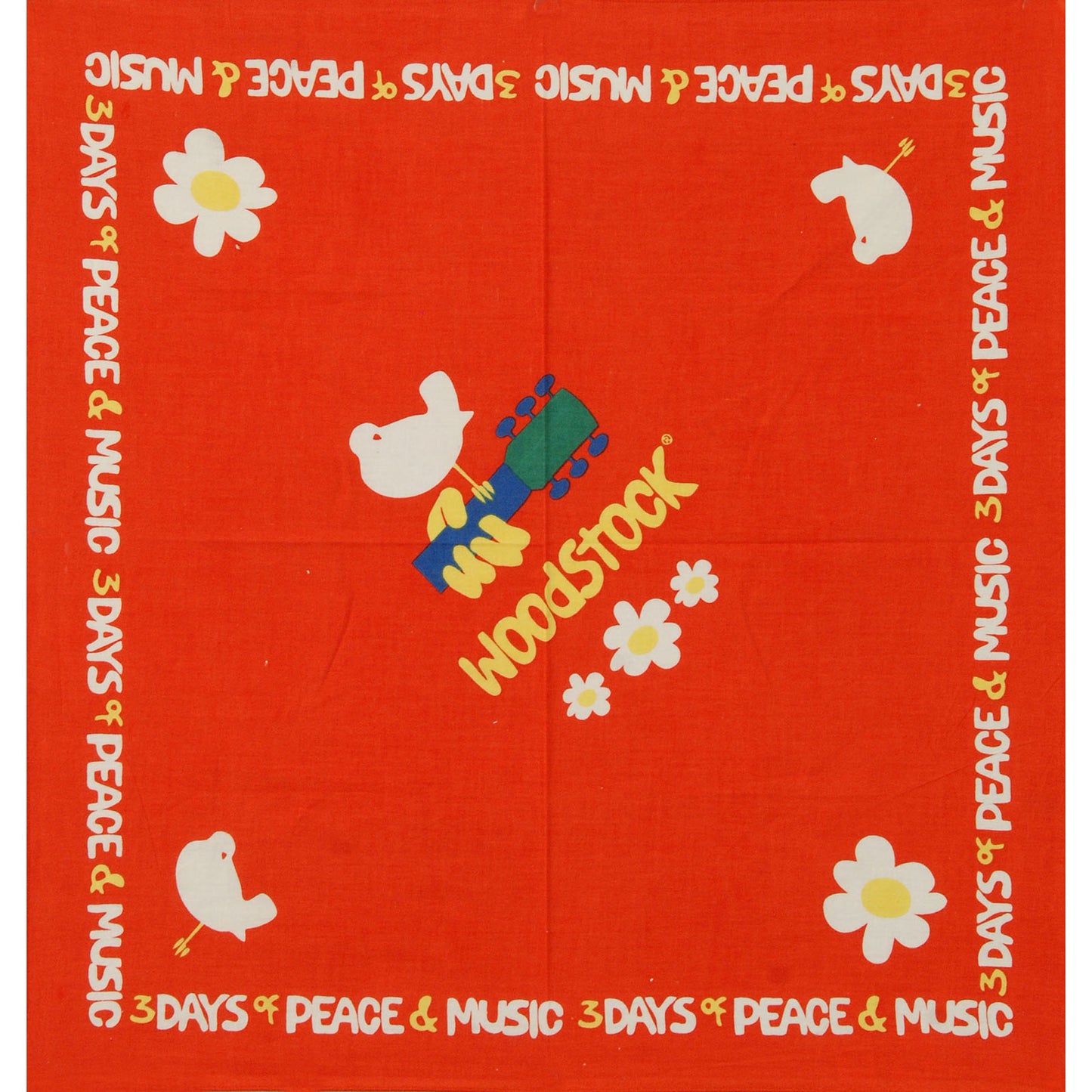 Woodstock Bandana Front