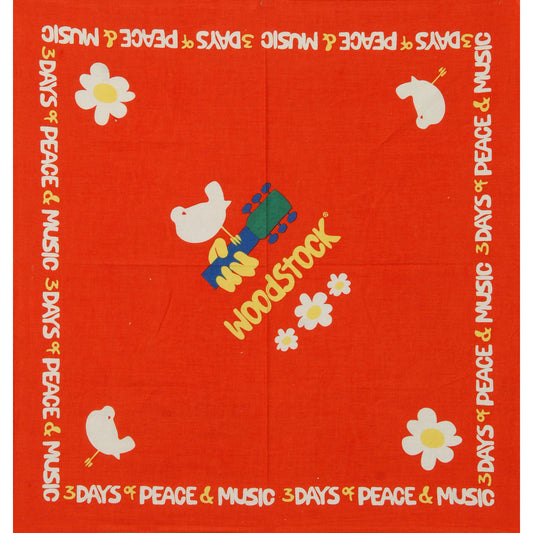 Woodstock Bandana Front
