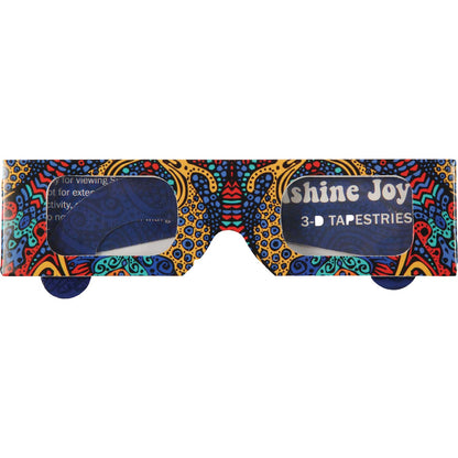 3-D Steal Your Face Scarlet Fire Tapestry