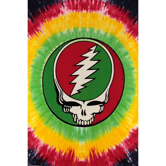 Grateful Dead Mini SYF TD Rasta 30x45 Tapestry