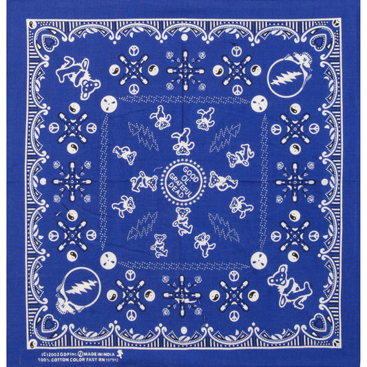 Grateful Dead Bandana Front