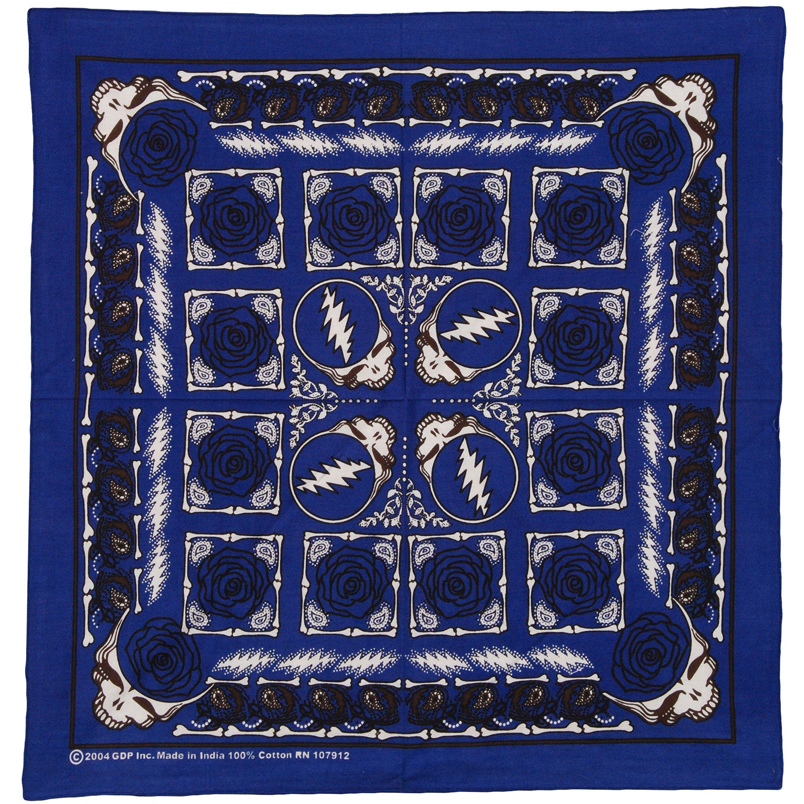 Grateful Dead Bandana Front