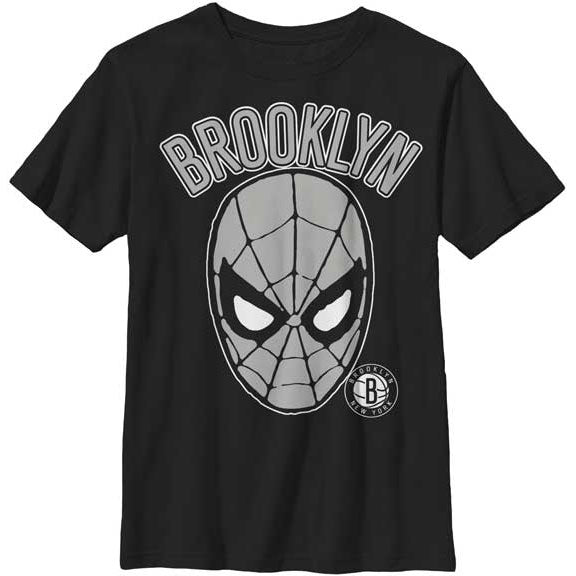 Spider-Man Bouroughs Face T-shirt