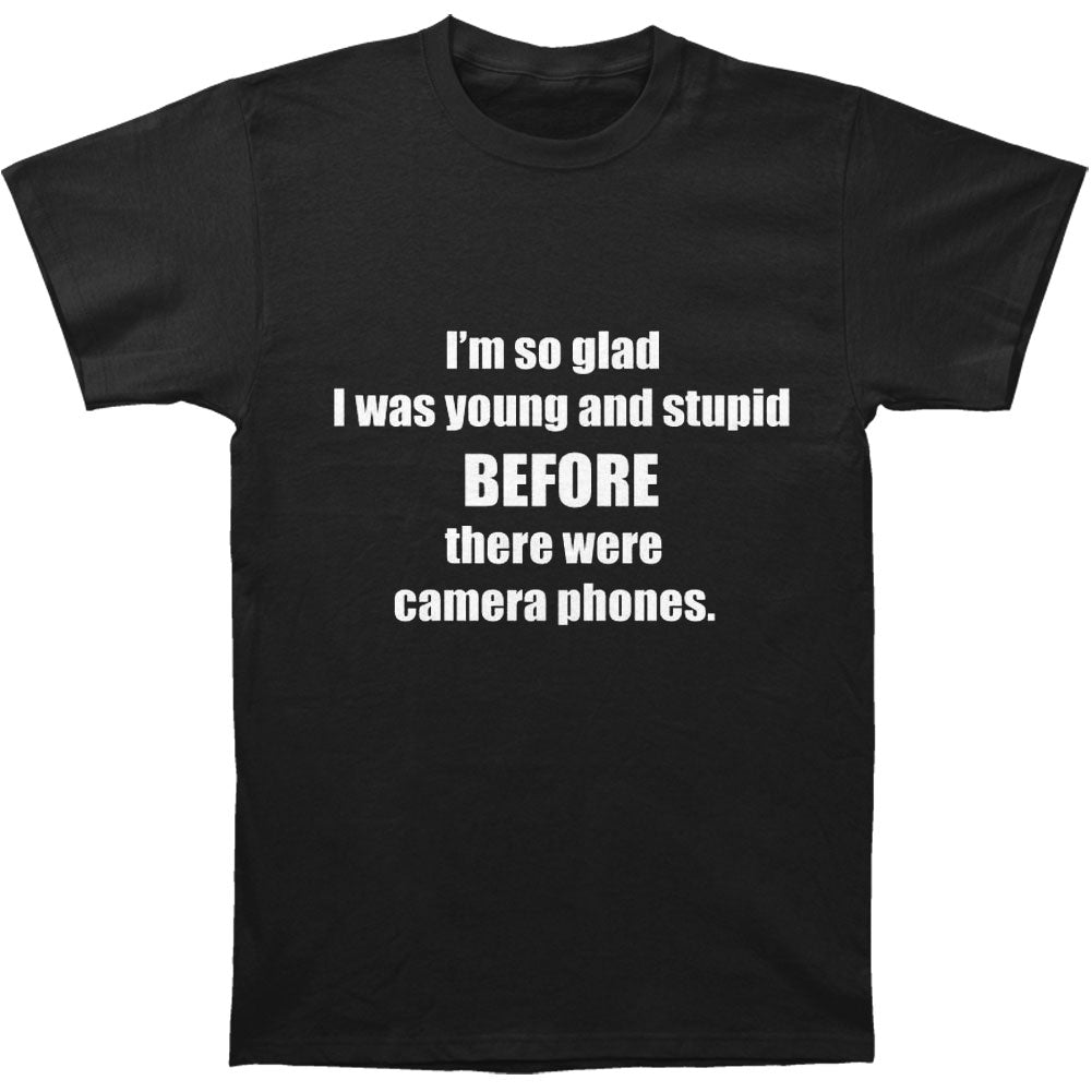 Humor Before Camera Phone T-shirt
