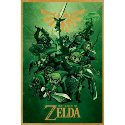 Zelda The Legend Of Zelda Domestic Poster