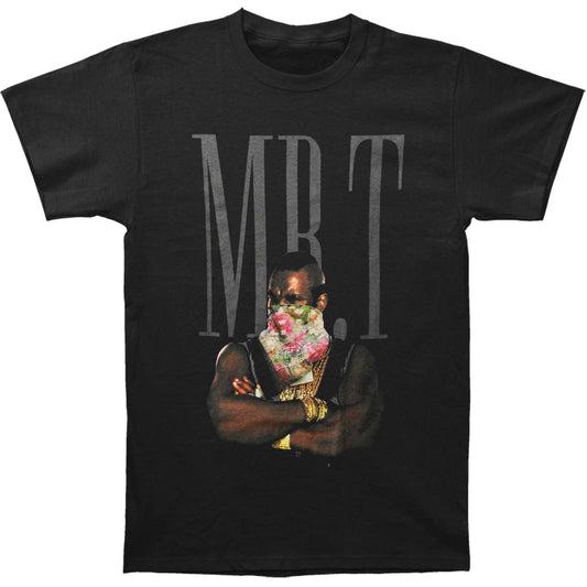 Mr. T Flower T T-shirt Front