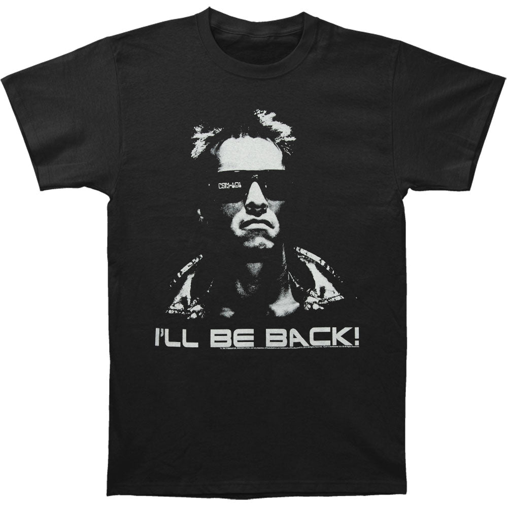 Terminator I'll Be Back T-shirt Front