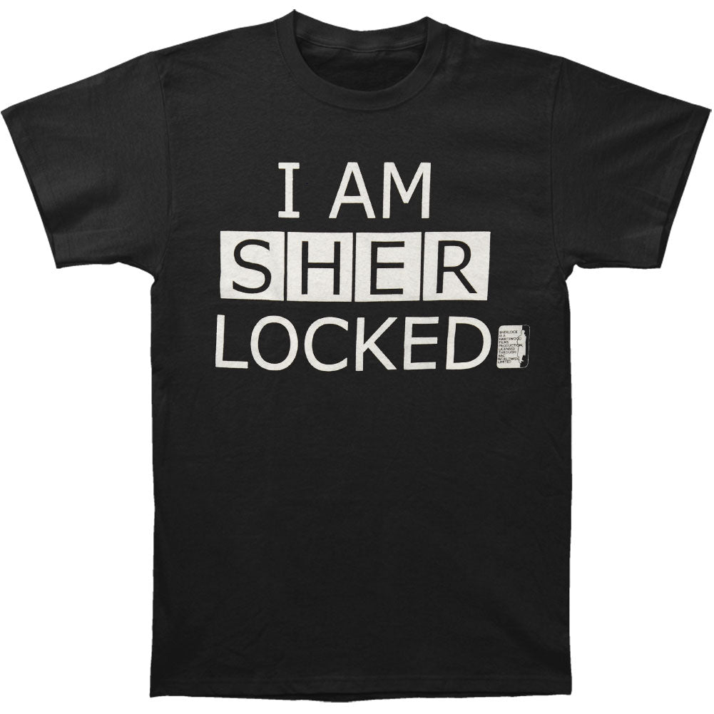 Sherlock I Am Sher Locked Slim Fit T-shirt Front
