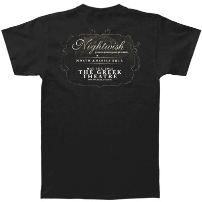 Nightwish May 1st The Greek Theatre Los Angeles CA T-shirt Back