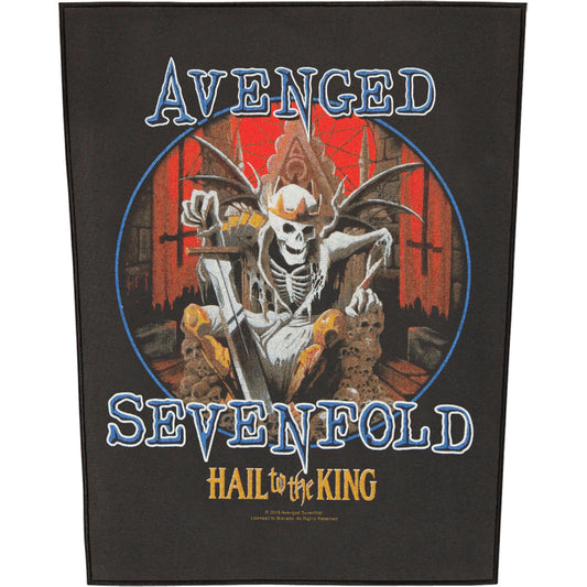 Avenged Sevenfold Hail To The King Back Patch Front