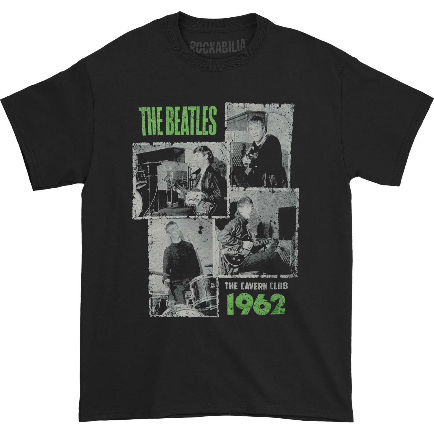 Beatles Cavern Shots 1962 T-shirt Front
