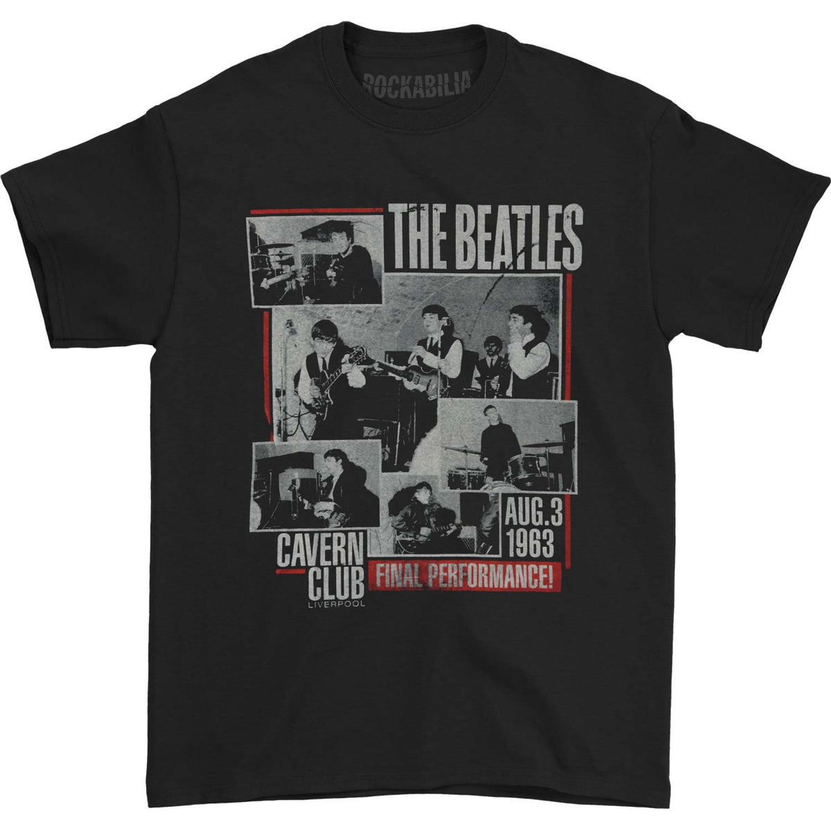 Beatles Final Performance T-shirt Front
