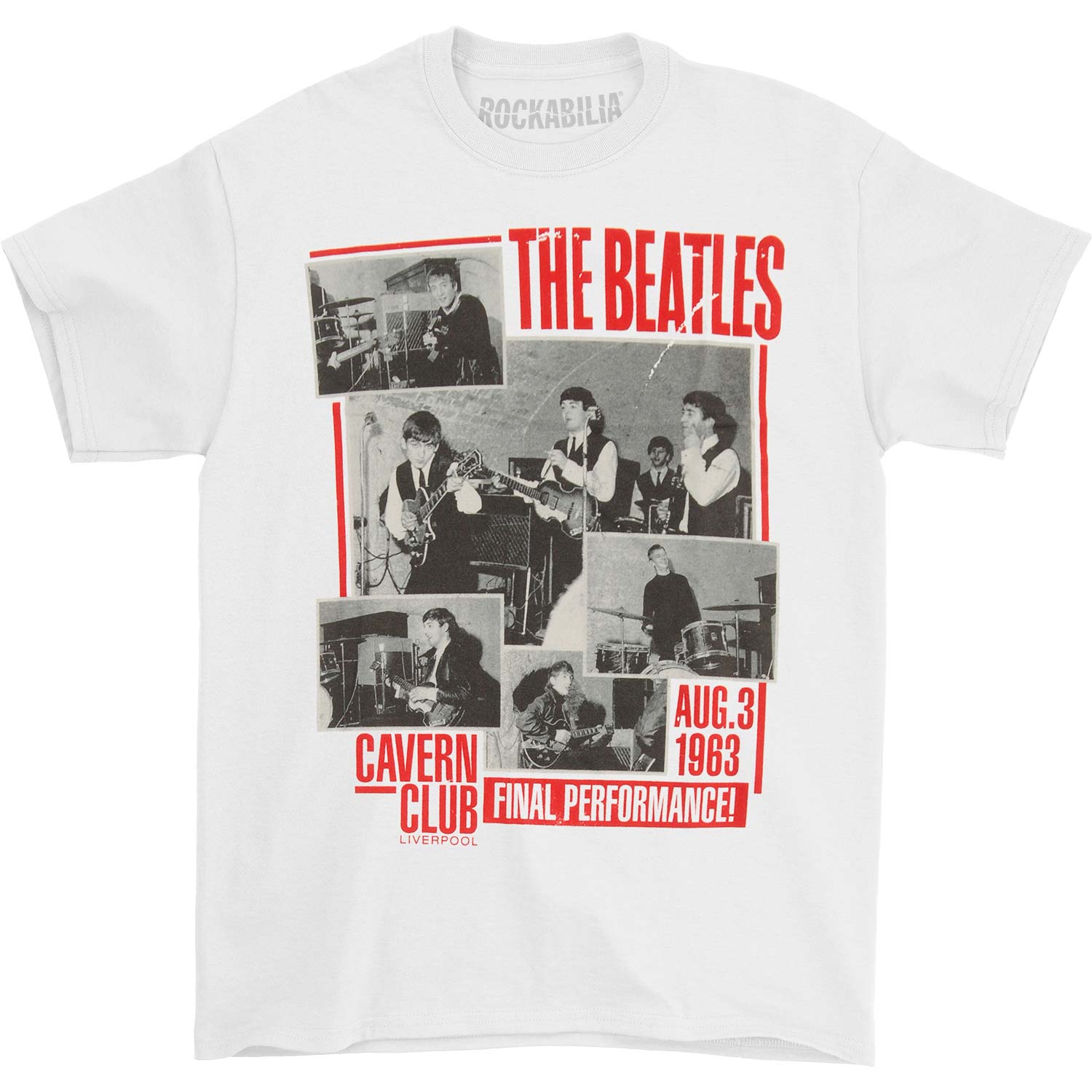 Beatles Final Performance T-shirt Front