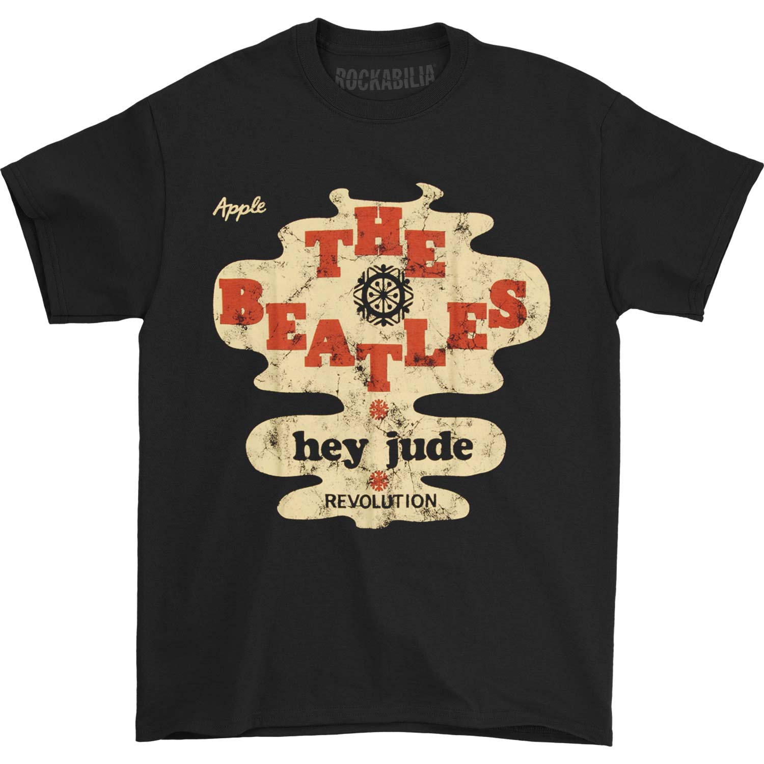 Beatles Hey Jude/Revolution T-shirt Front