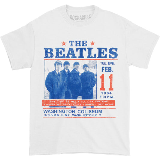 Beatles Washington Coliseum T-shirt Front