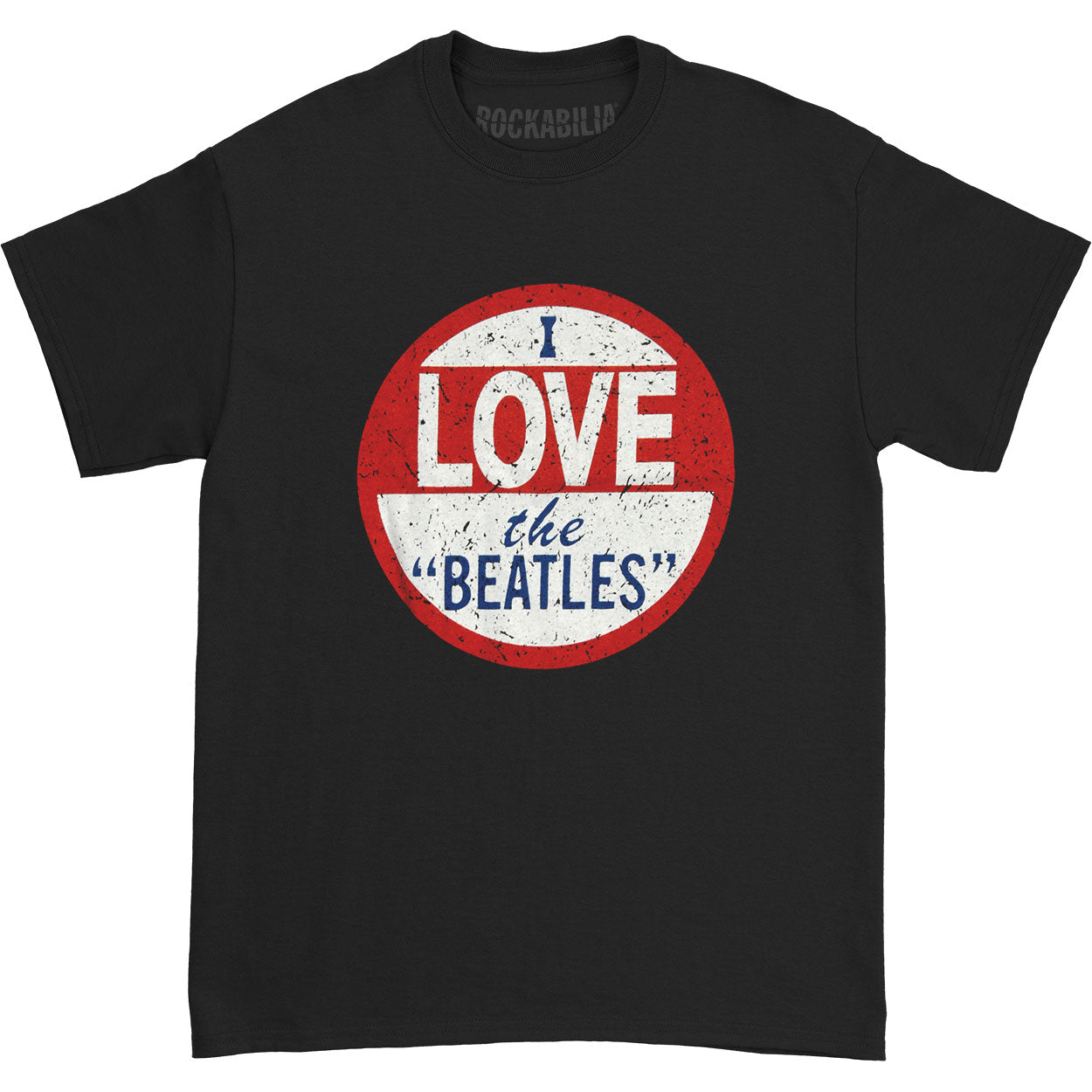 I Love The Beatles T-shirt Front