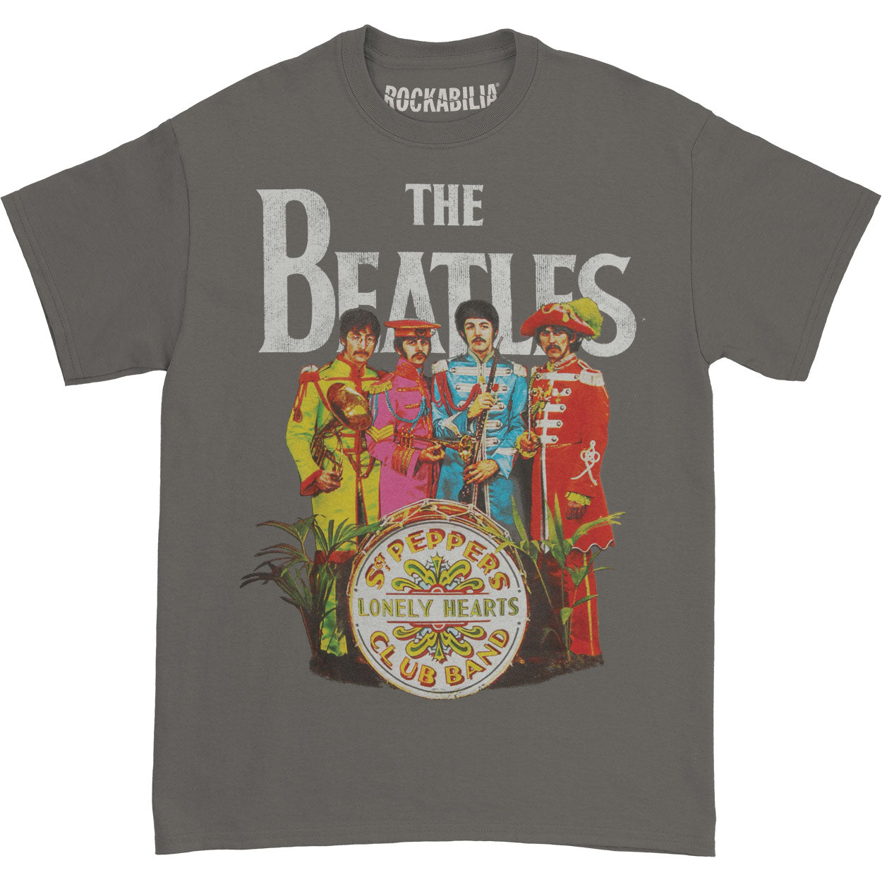 Beatles Sgt Pepper Slim Fit T-shirt Front