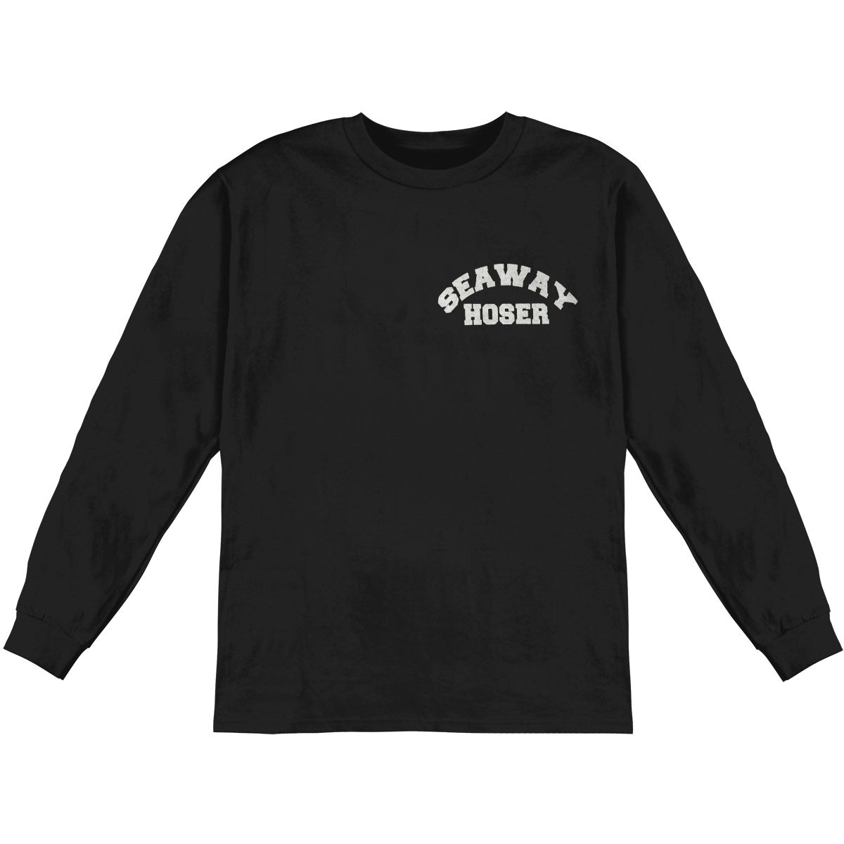 Seaway Hoser Black  Long Sleeve Front