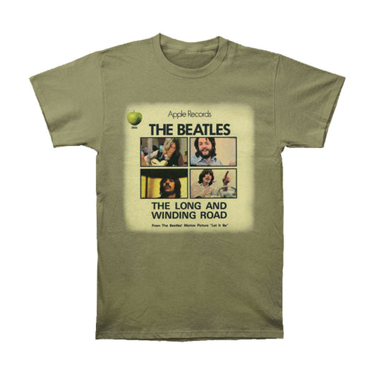 Beatles Long And Winding Road Vintage T-shirt Front