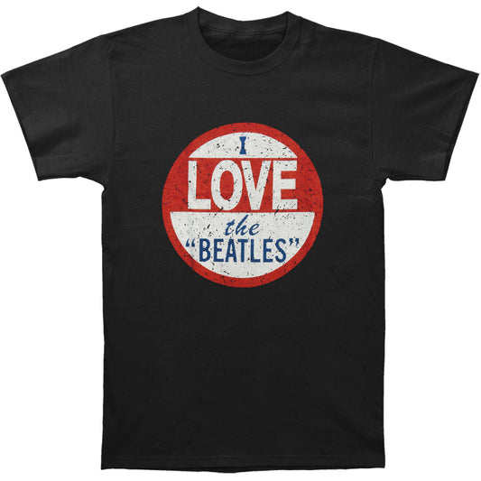 I Love The Beatles Vintage T-shirt Front