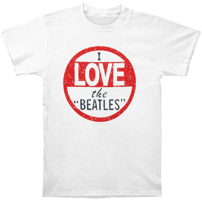 I Love The Beatles Vintage T-shirt Front