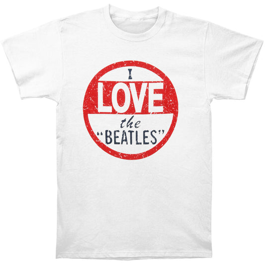 I Love The Beatles Vintage T-shirt Front