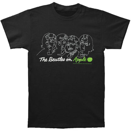 Beatles On Apple Vintage T-shirt Front
