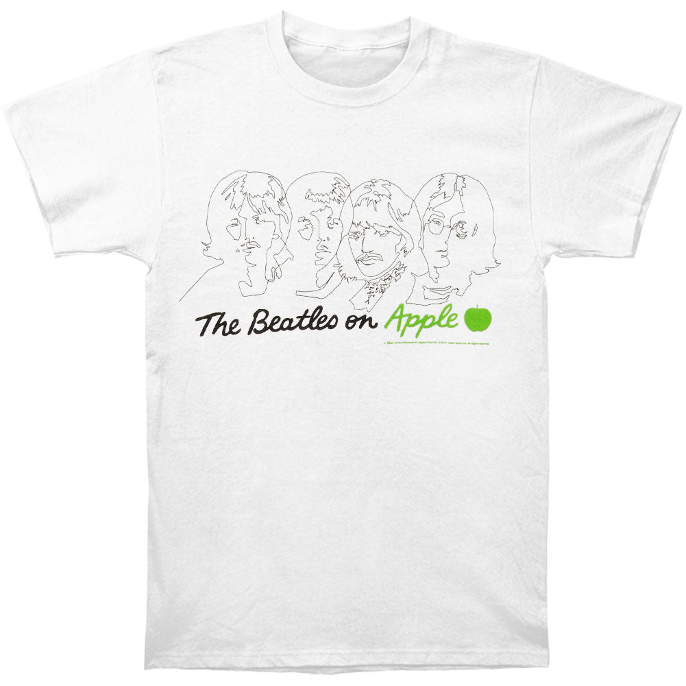 Beatles On Apple Vintage T-shirt Front