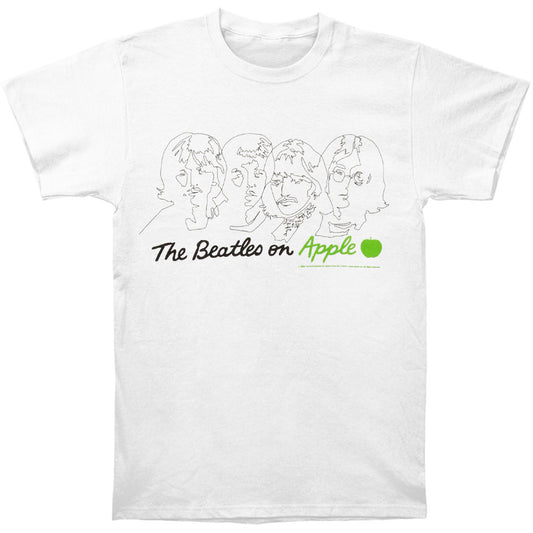 Beatles On Apple Vintage T-shirt Front