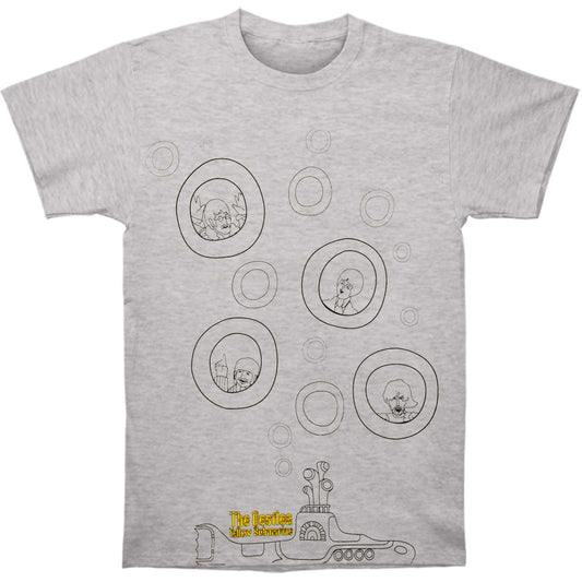 Beatles Bubbles Vintage T-shirt Front