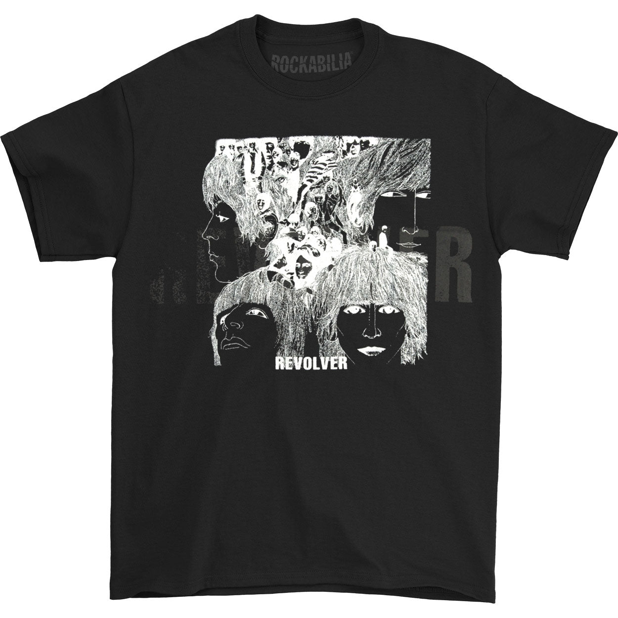 Beatles Reverse Revolver T-shirt Front