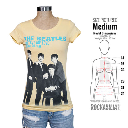 You Can't Buy Me Love Girls Jr Fashion Top