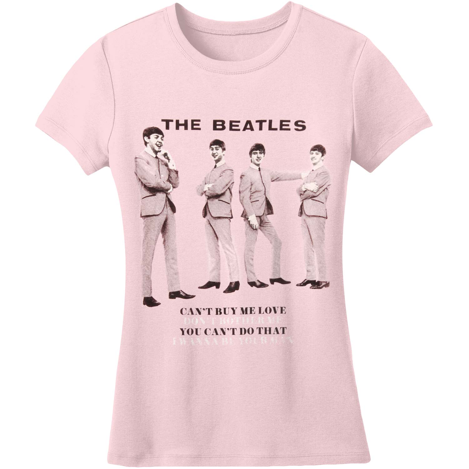 Beatles You Can't Do That Girls Jr Fashion Top Front