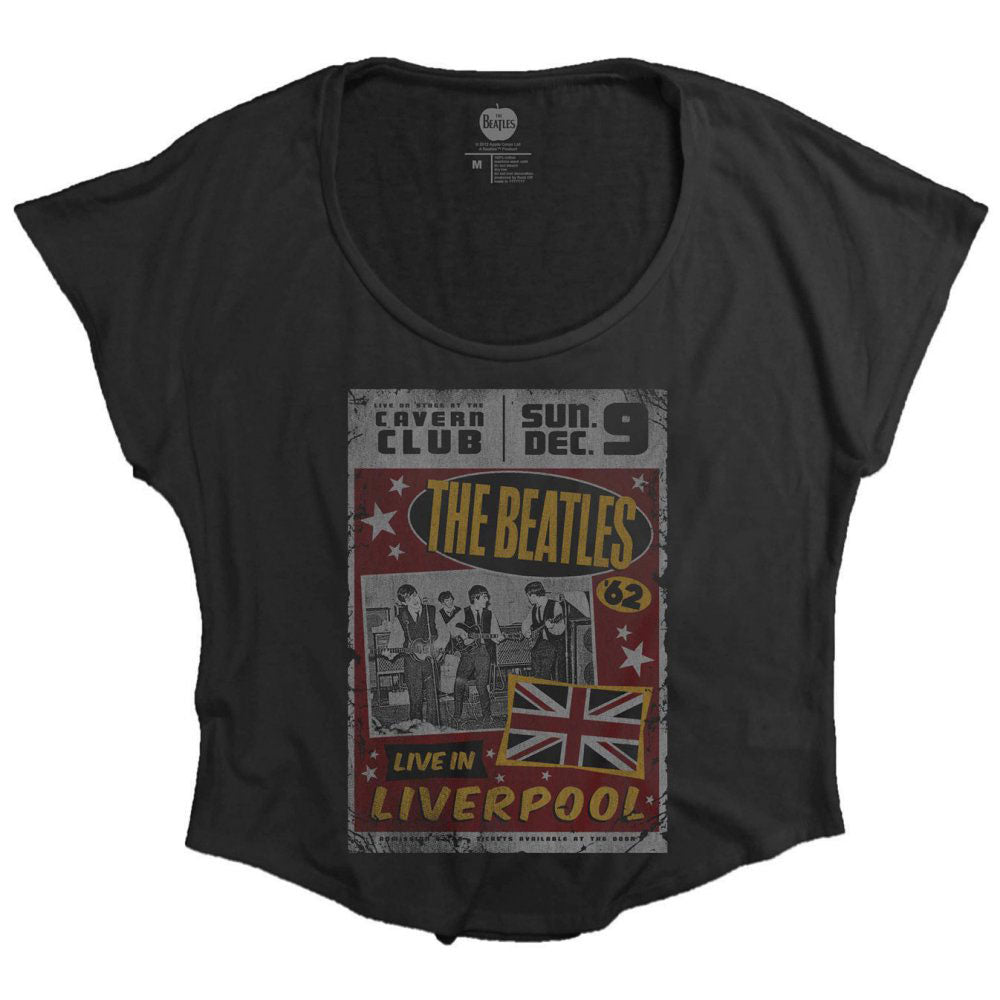 Beatles Live In Liverpool Junior Top Front