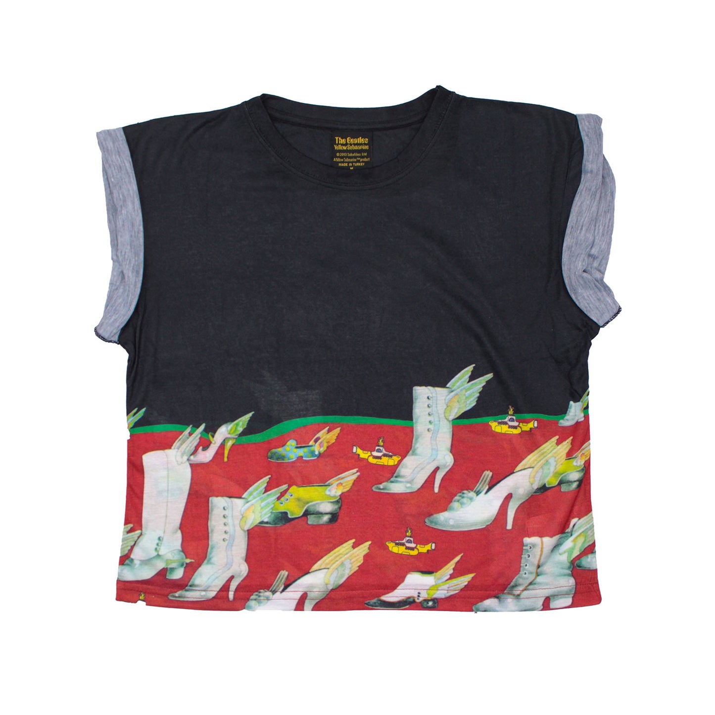 Yellow Submarine Flying Shoes Girls Jr Fashion Top