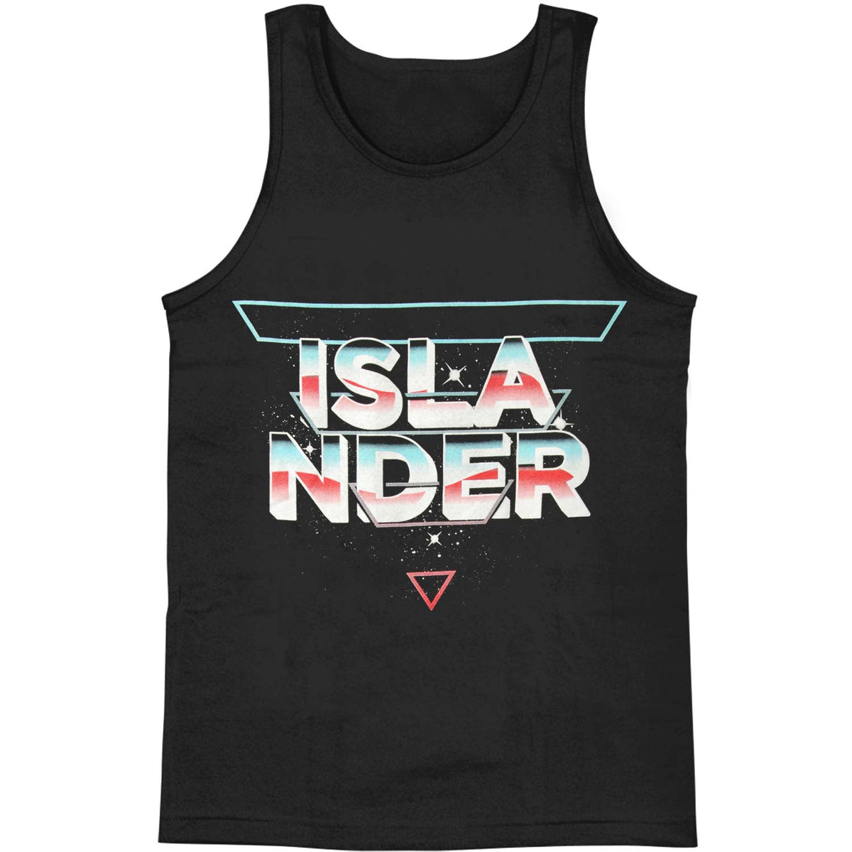 Islander 80s Mens Tank Front