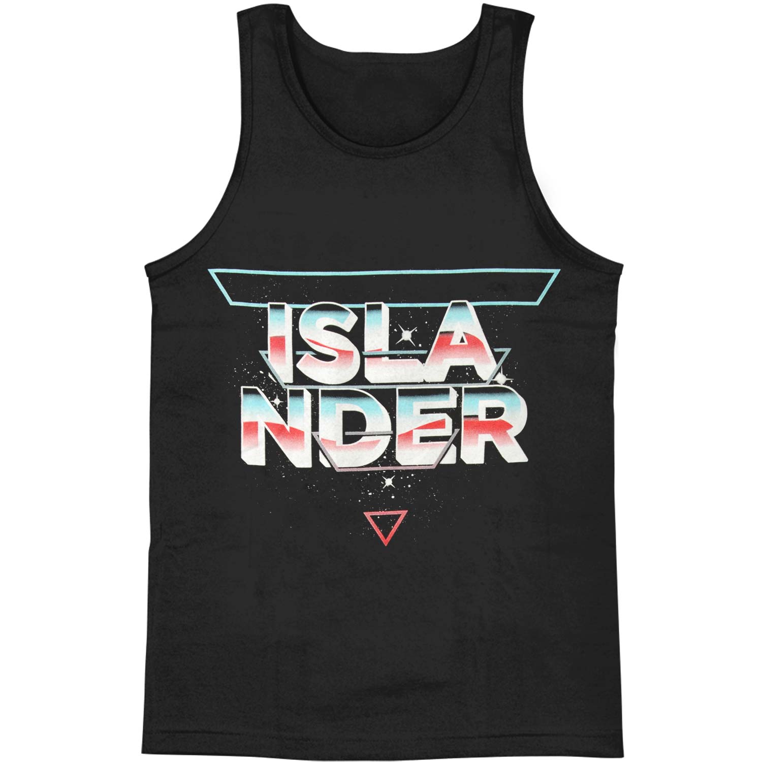 Islander 80s Mens Tank Front