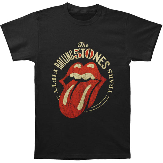 Rolling Stones 50th Anniversary Vintage T-shirt Front
