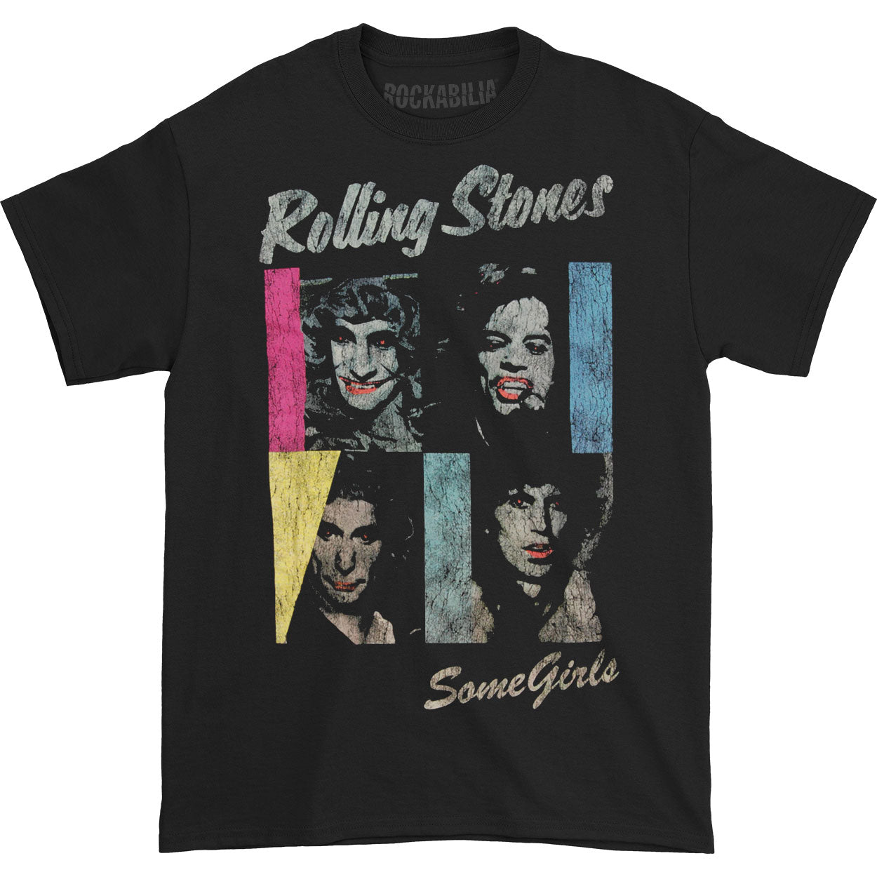 Rolling Stones Some Girls T-shirt Front