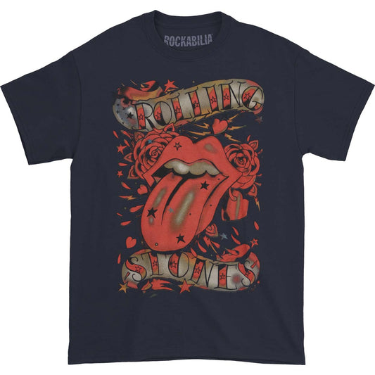 Rolling Stones Tongue & Stars T-shirt Front