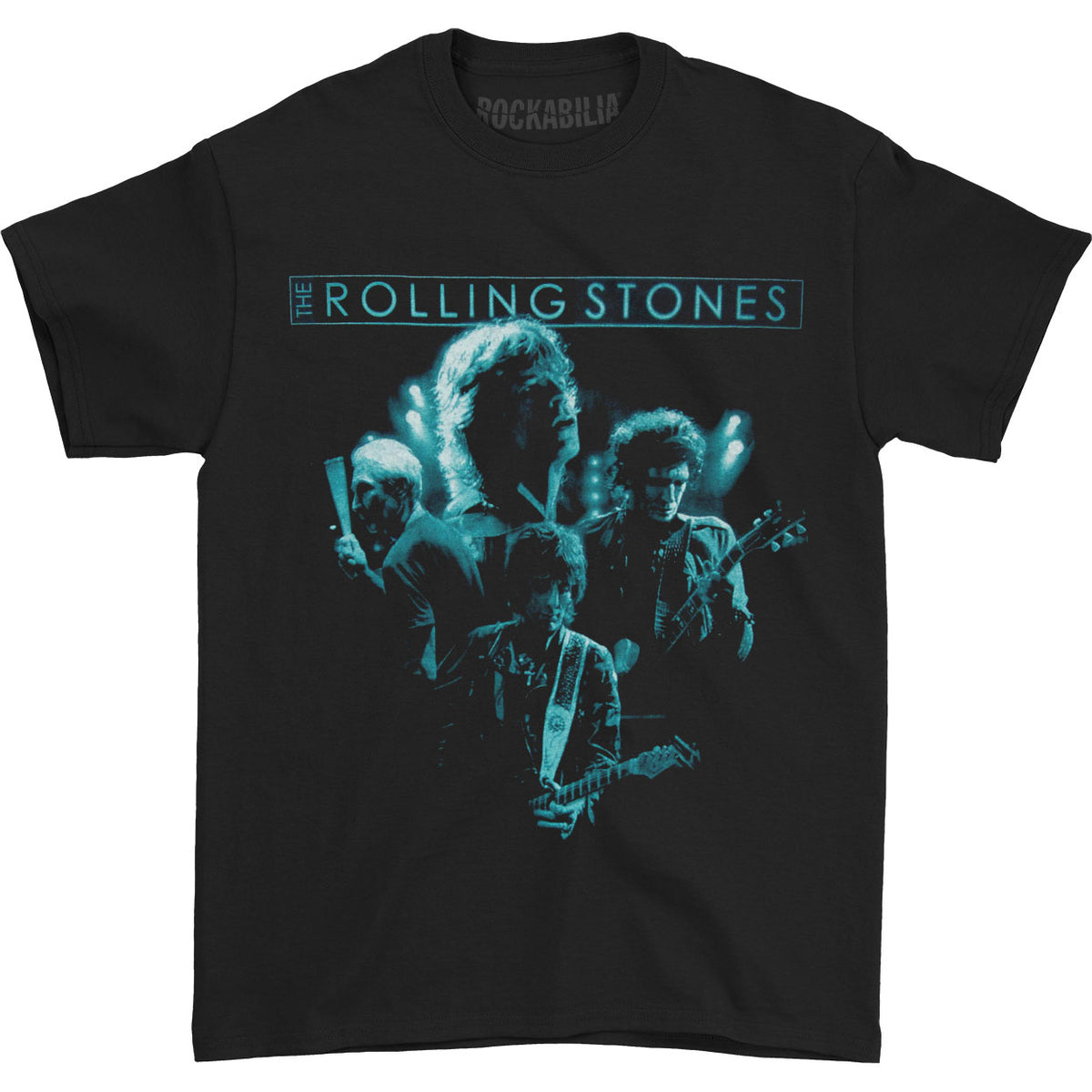 Rolling Stones Band Glow T-shirt Front