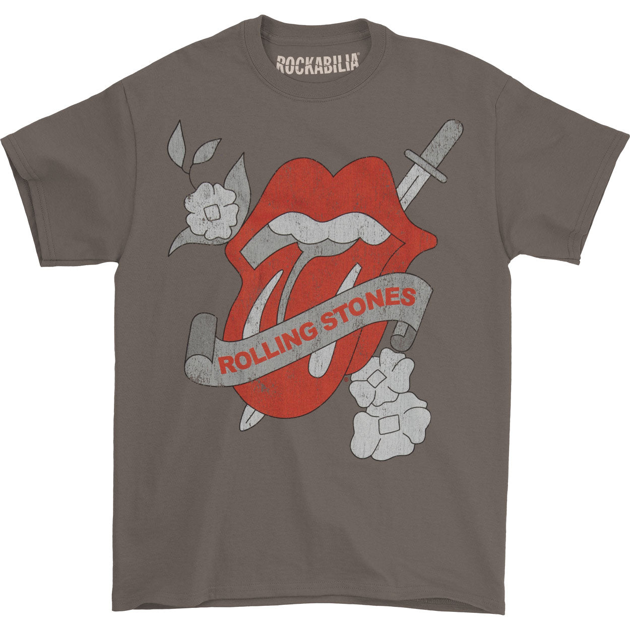Rolling Stones Vintage Tattoo T-shirt Front