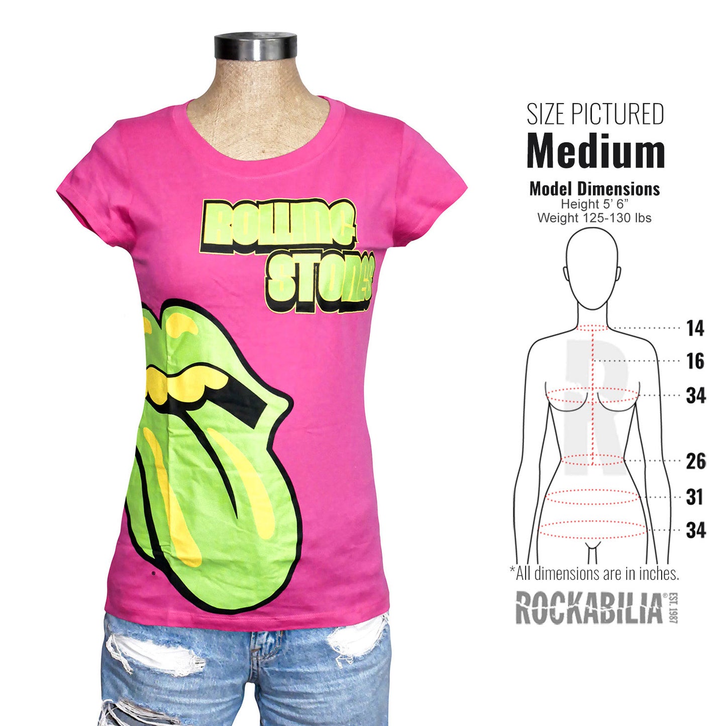 Green Tongue Junior Top