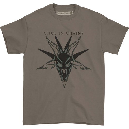 Alice In Chains Black Skull T-shirt Front