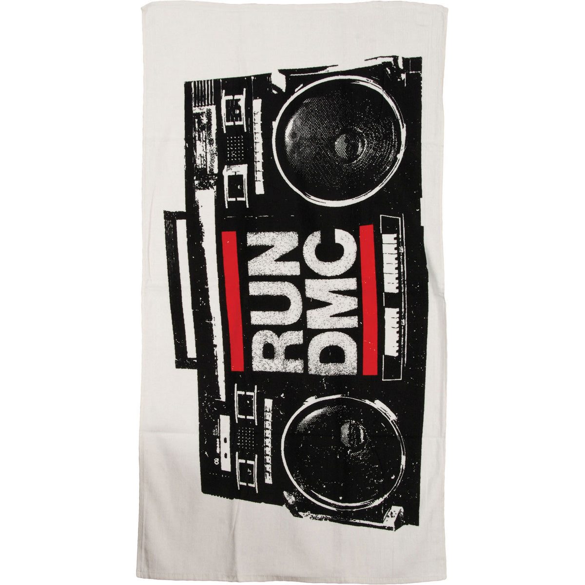 Run DMC Stereo Beach Towel Front