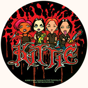 Kittie Sticker Front
