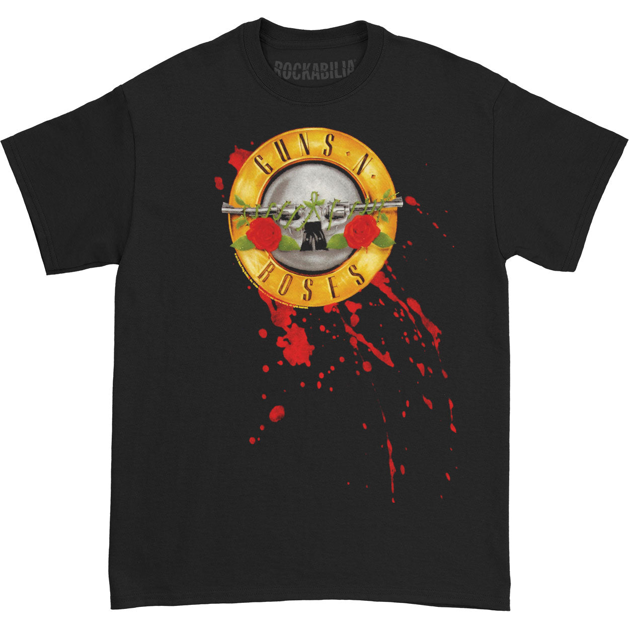 Guns N Roses Bullet T-shirt Front