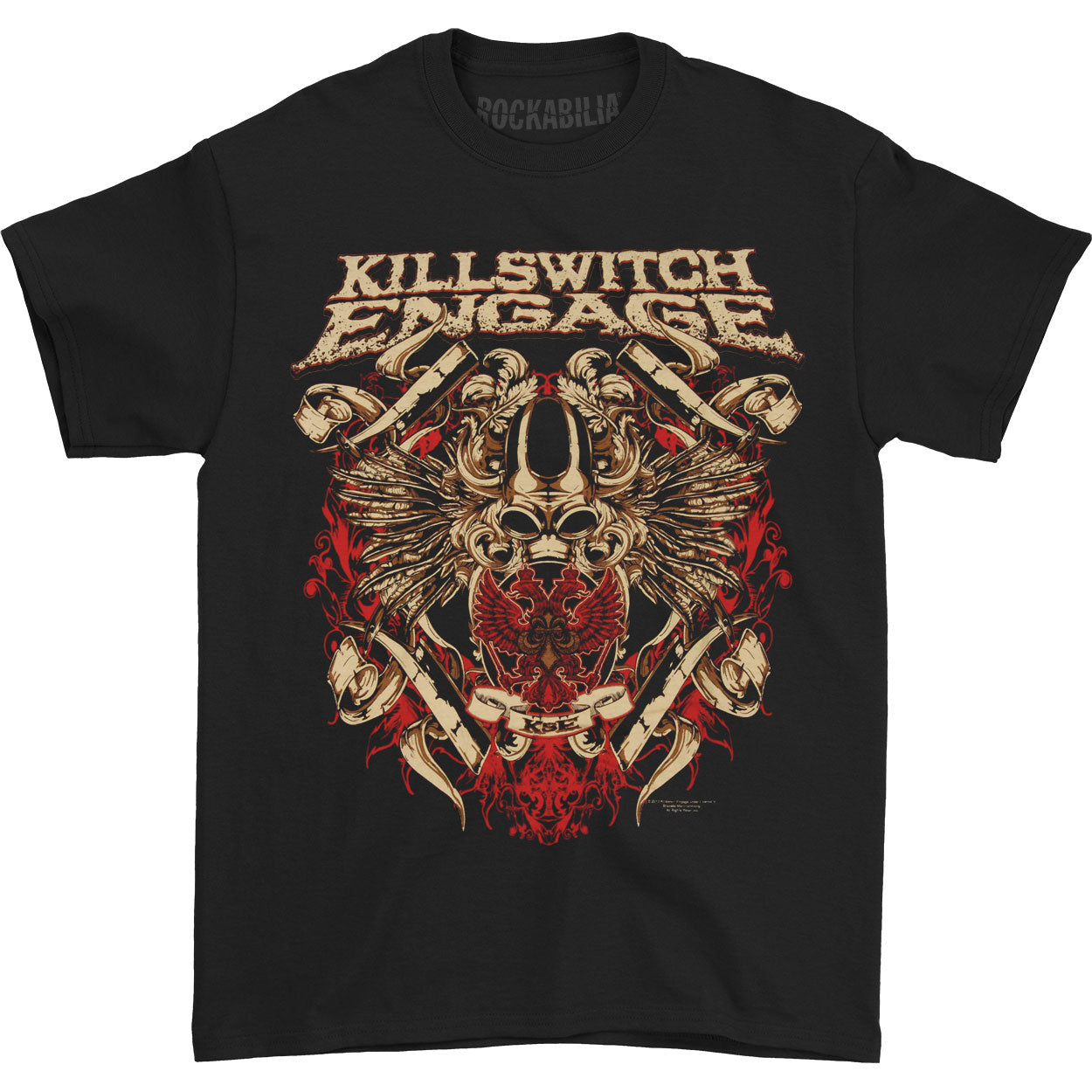 Killswitch Engage Engage Bio War T-shirt Front