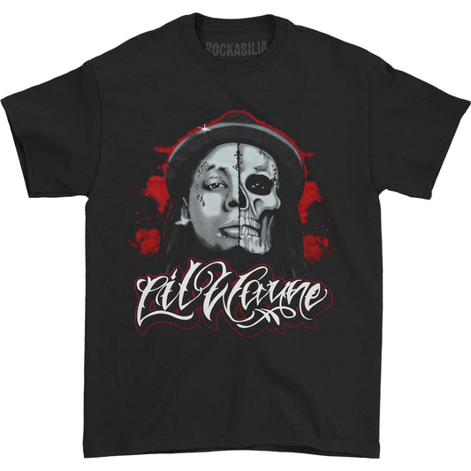 Lil Wayne Skull Sketch T-shirt Front